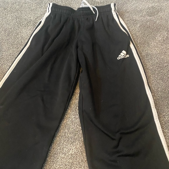 adidas Other - Black adidas pants with white adidas logo in great condition